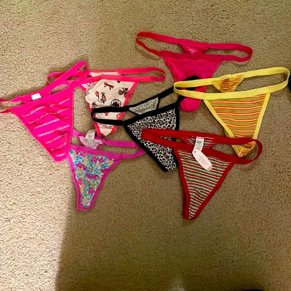VS cotton v string thongs